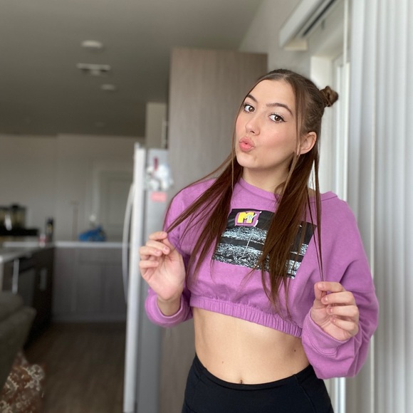 MTV logo cropped sweater - Picture 3 of 5